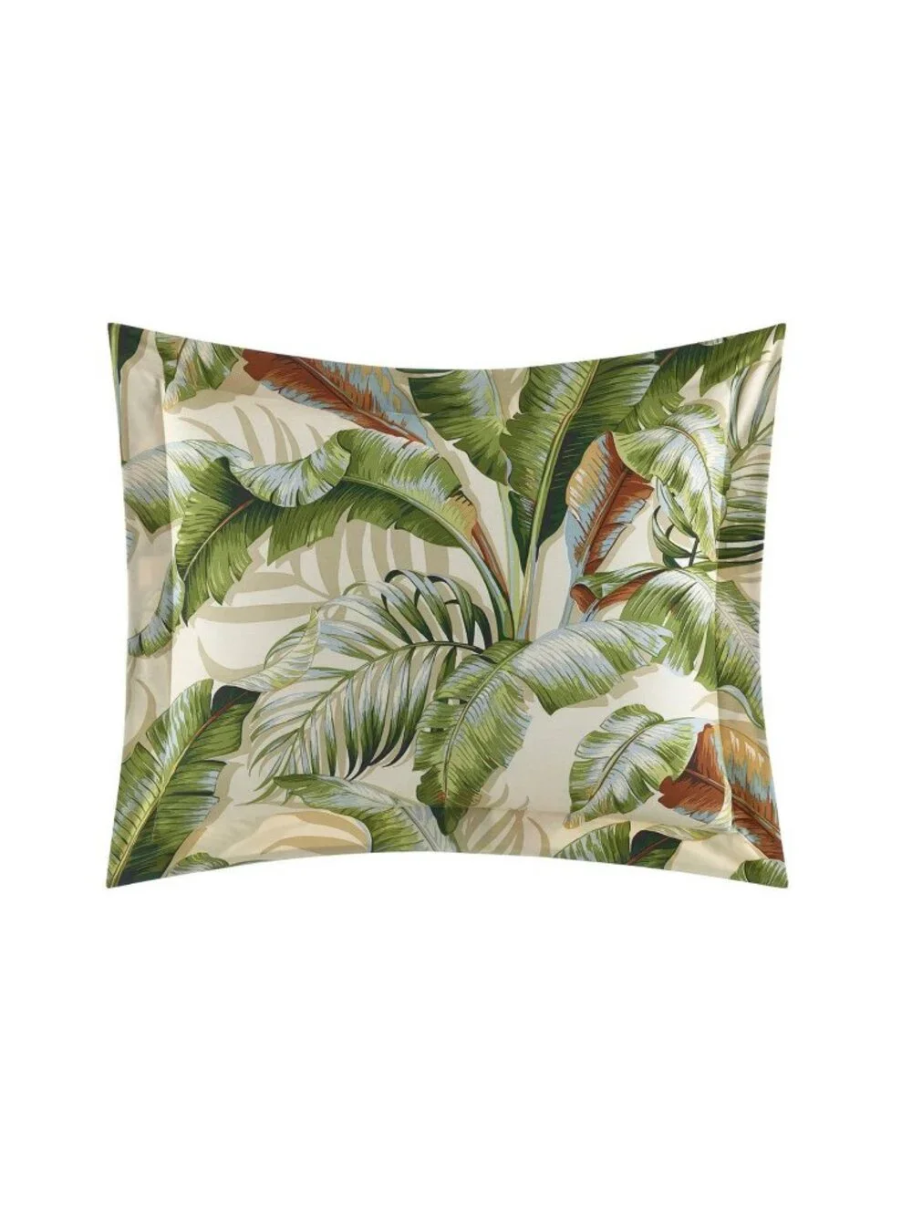 brand new Tommy Bahama Palmiers 100% Cotton QUEEN Duvet Cover + 2 Shams